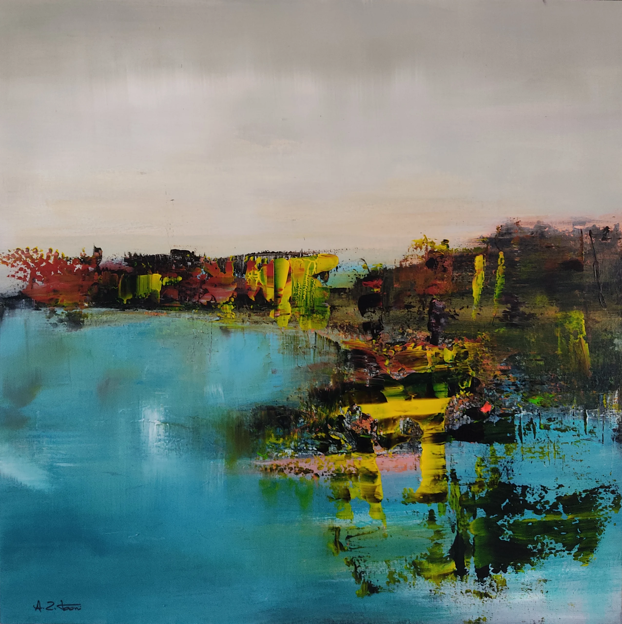 A040323Z Acrylique sur toile 80 x 80cm A040323Z<br />
Acrylique sur toile<br />
80 x 80cm