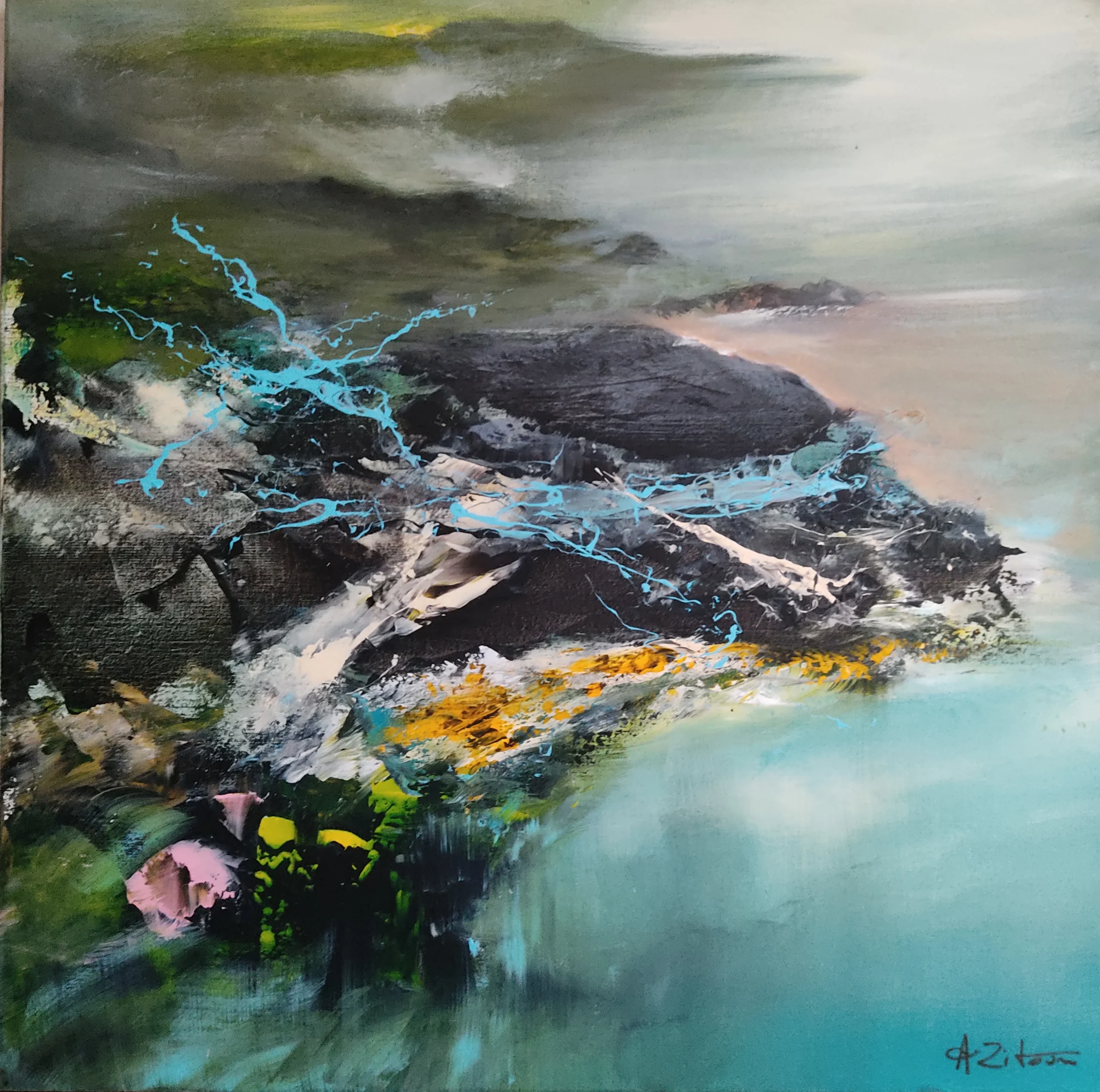 A120122Z Acrylique sur toile 80 x 80cm A120122Z<br />
Acrylique sur toile<br />
80 x 80cm