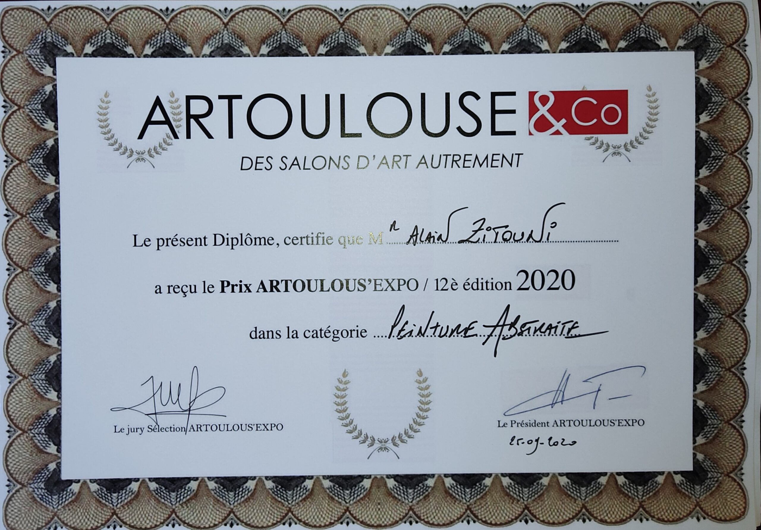 Art'toulouse expo prix du jury Art'toulouse expo prix du jury